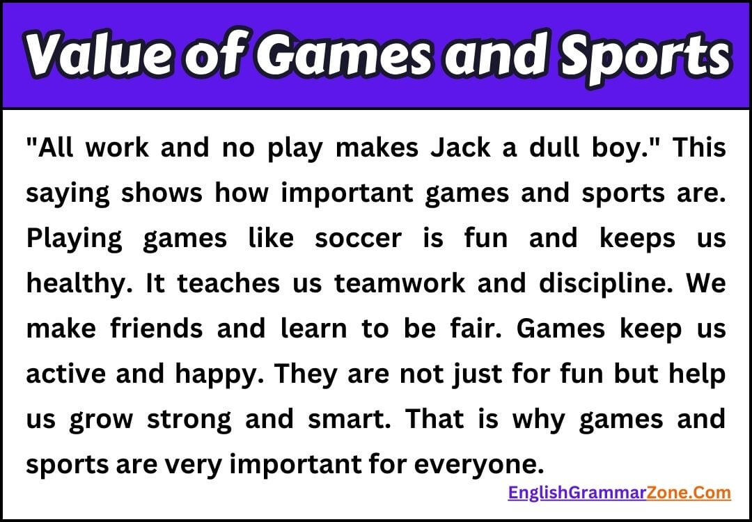 The Ultimate Guide to Value of Games and Sports Essay: Tips for Better Writing