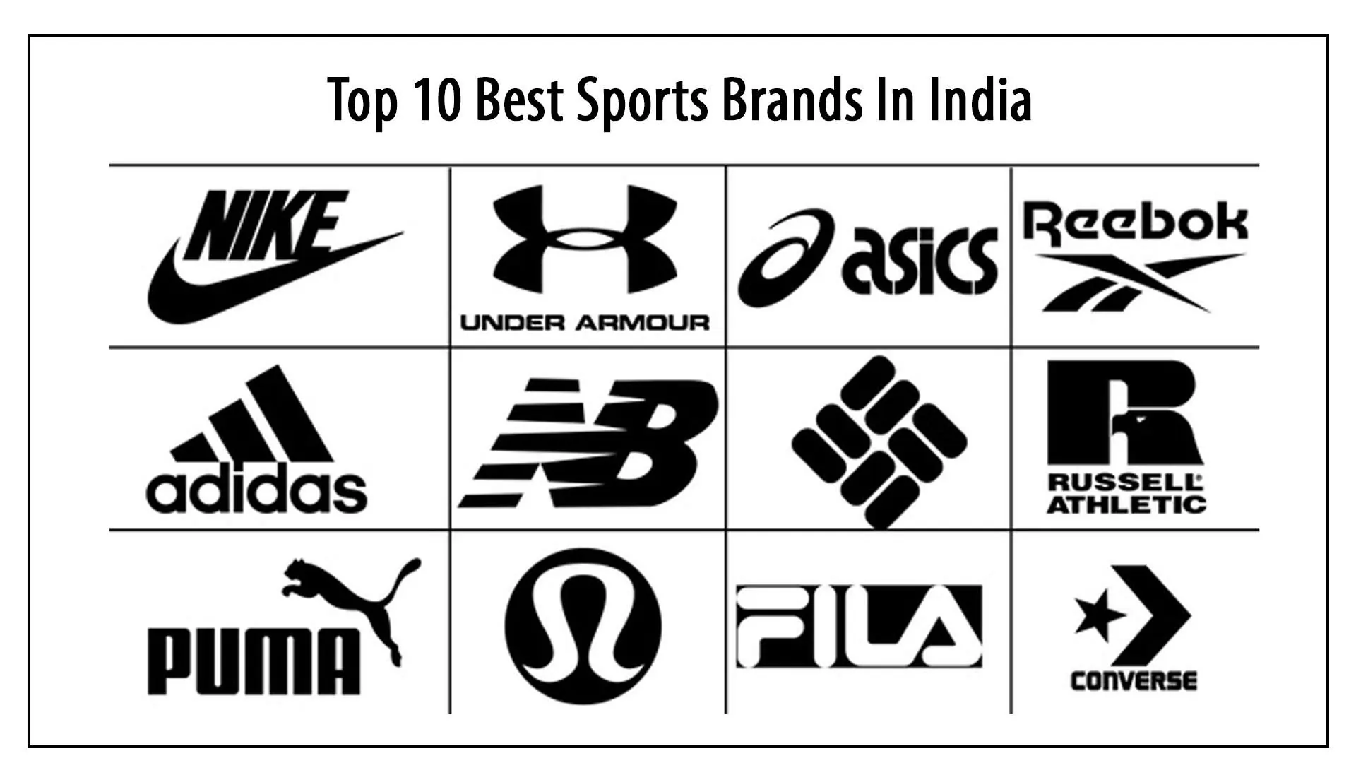 Whats the best sports brand in India? Check out these top picks!