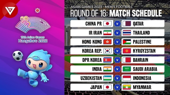 Dont Miss A Game! Asian Games Football 2023 Fixtures - Get All The Match Timings Here!