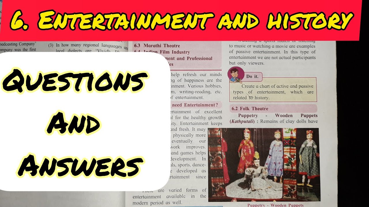 Entertainment and History Class 10: A Fun Mix! Learn All About It Here!