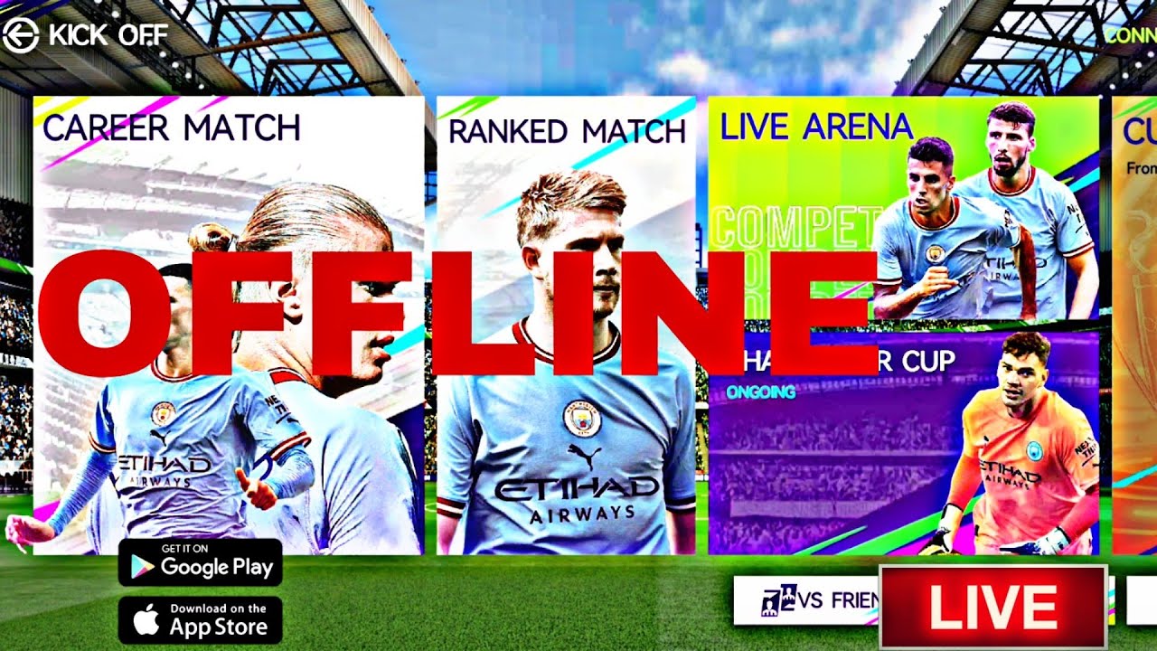 Offline football career mode games android: Play anywhere, anytime!